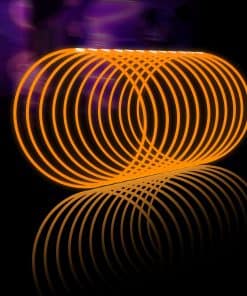 Glow Fever Glow Sticks Bulk 100ct 22'' -Naranja