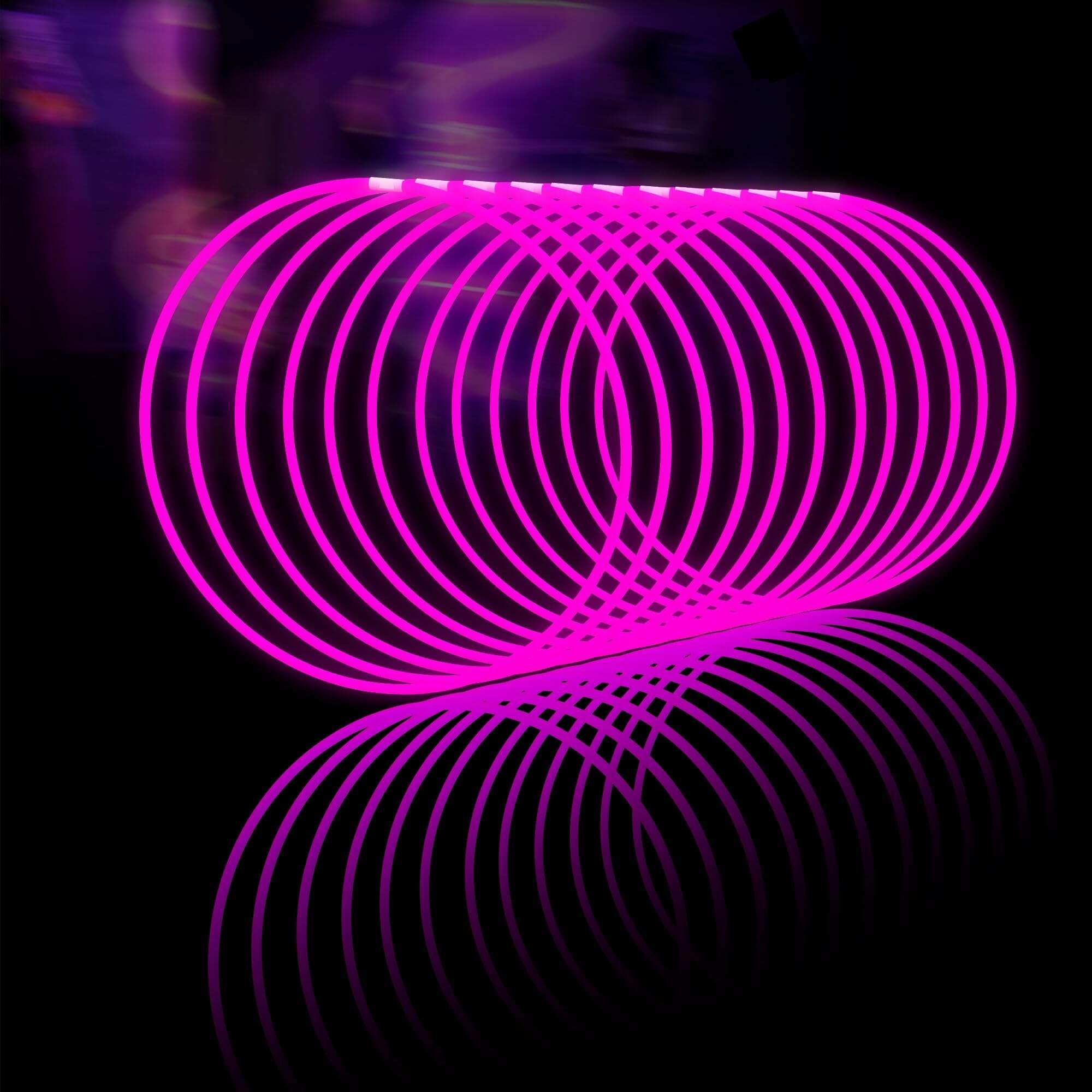 Paquete de 100 Collares luminosos Glow Fever 22'' con
