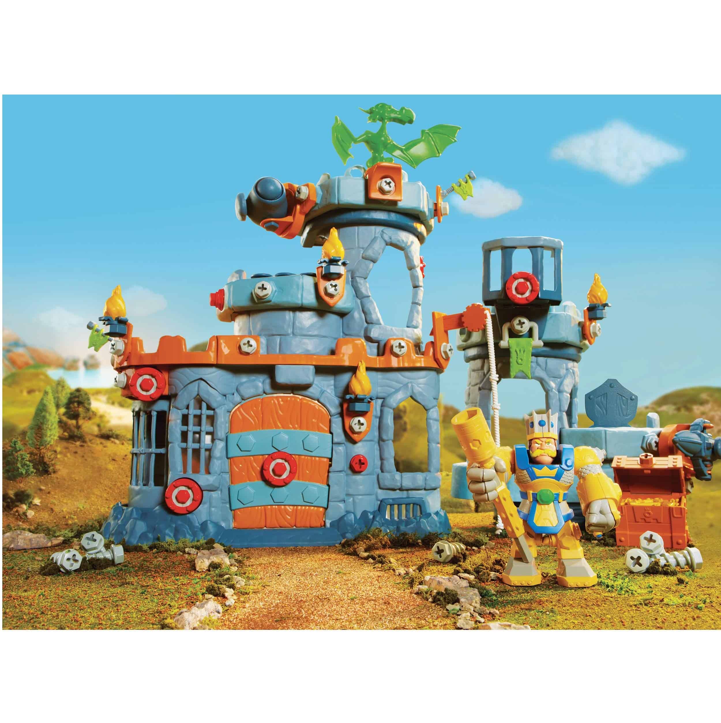 Little Tikes Kingdom Builders - Castillo Hex, Multicolor - Imagen 4