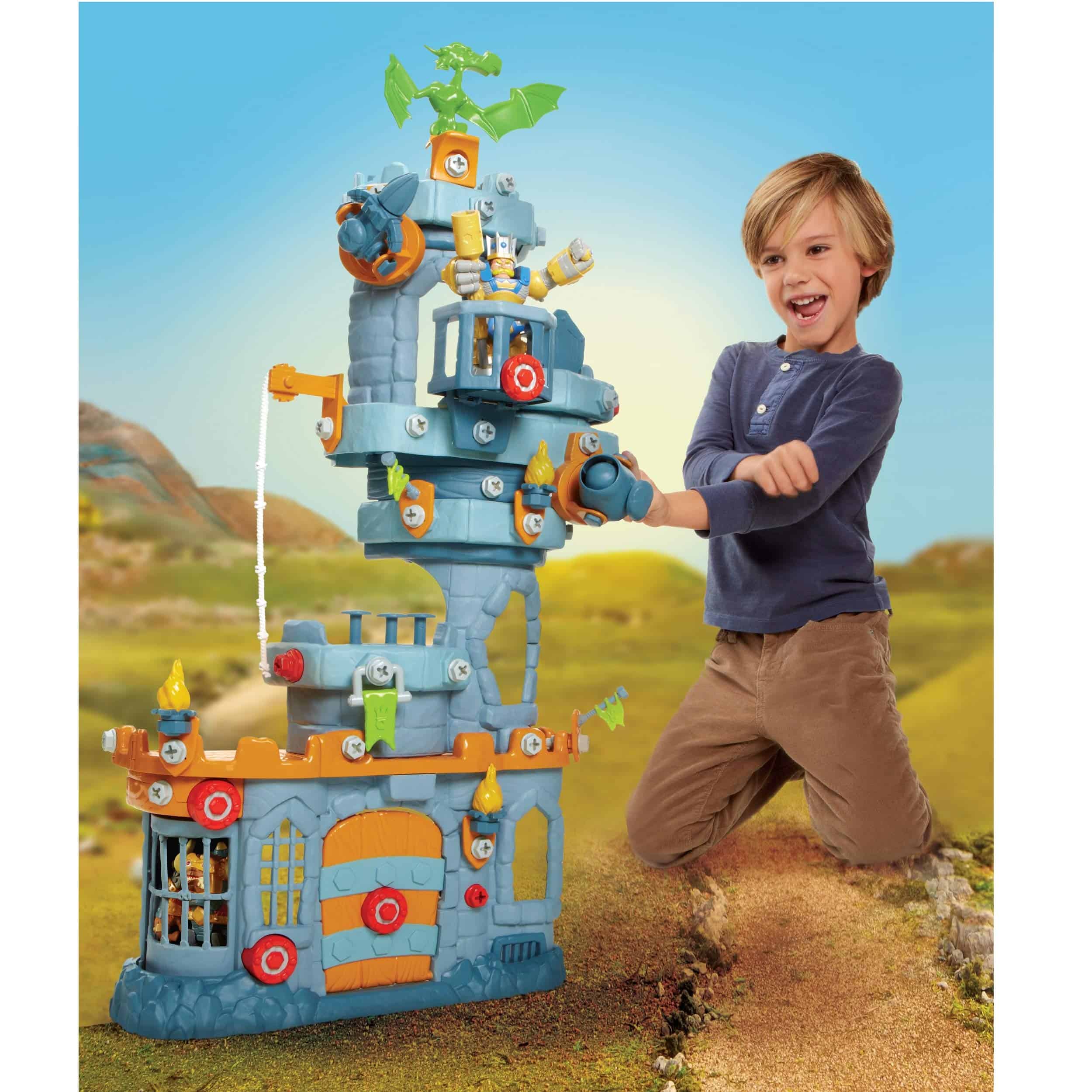 Little Tikes Kingdom Builders - Castillo Hex, Multicolor - Imagen 3