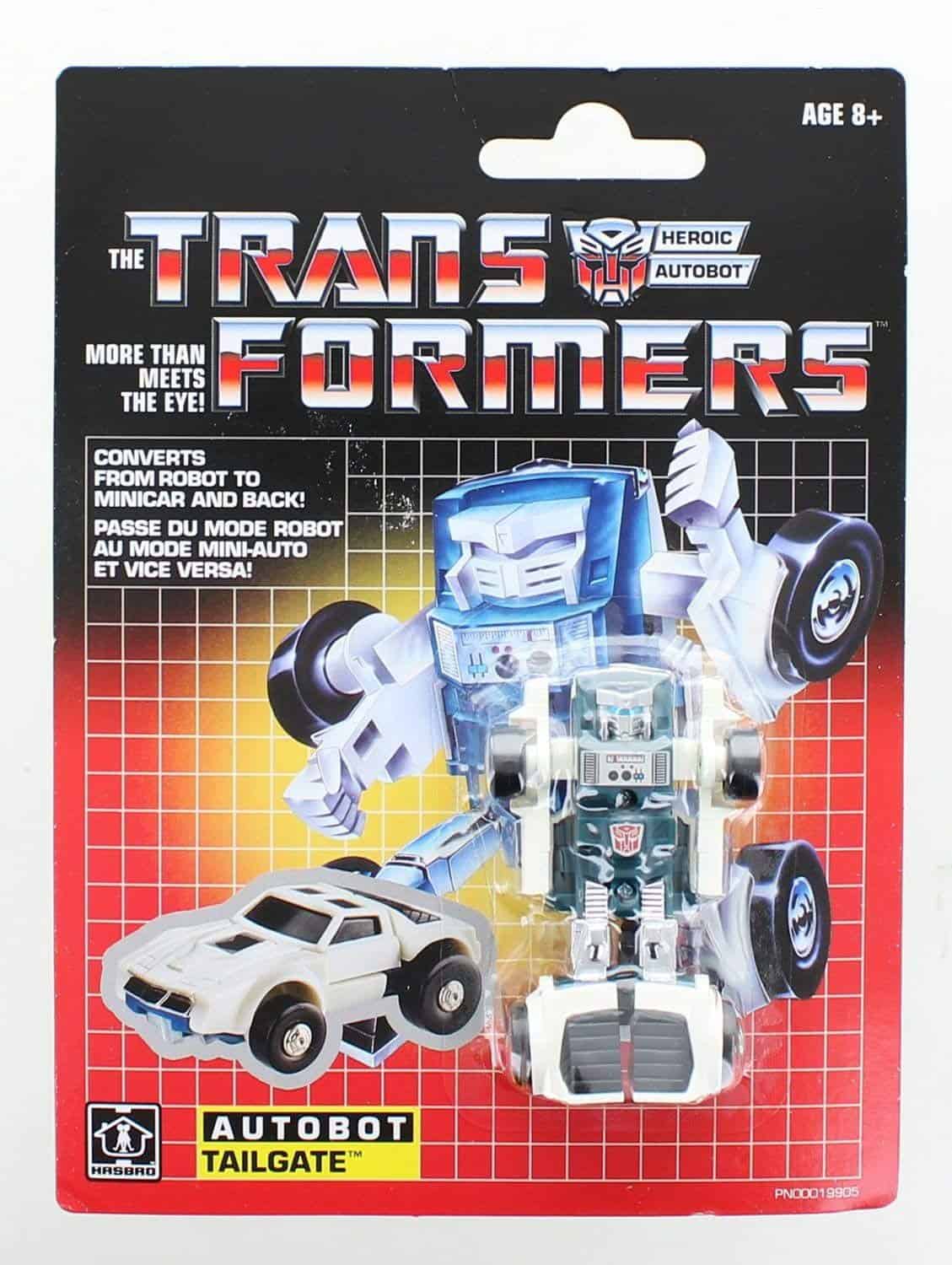 Transformers G1 Reissue Exclusive Heroic Autobot Tailgate
