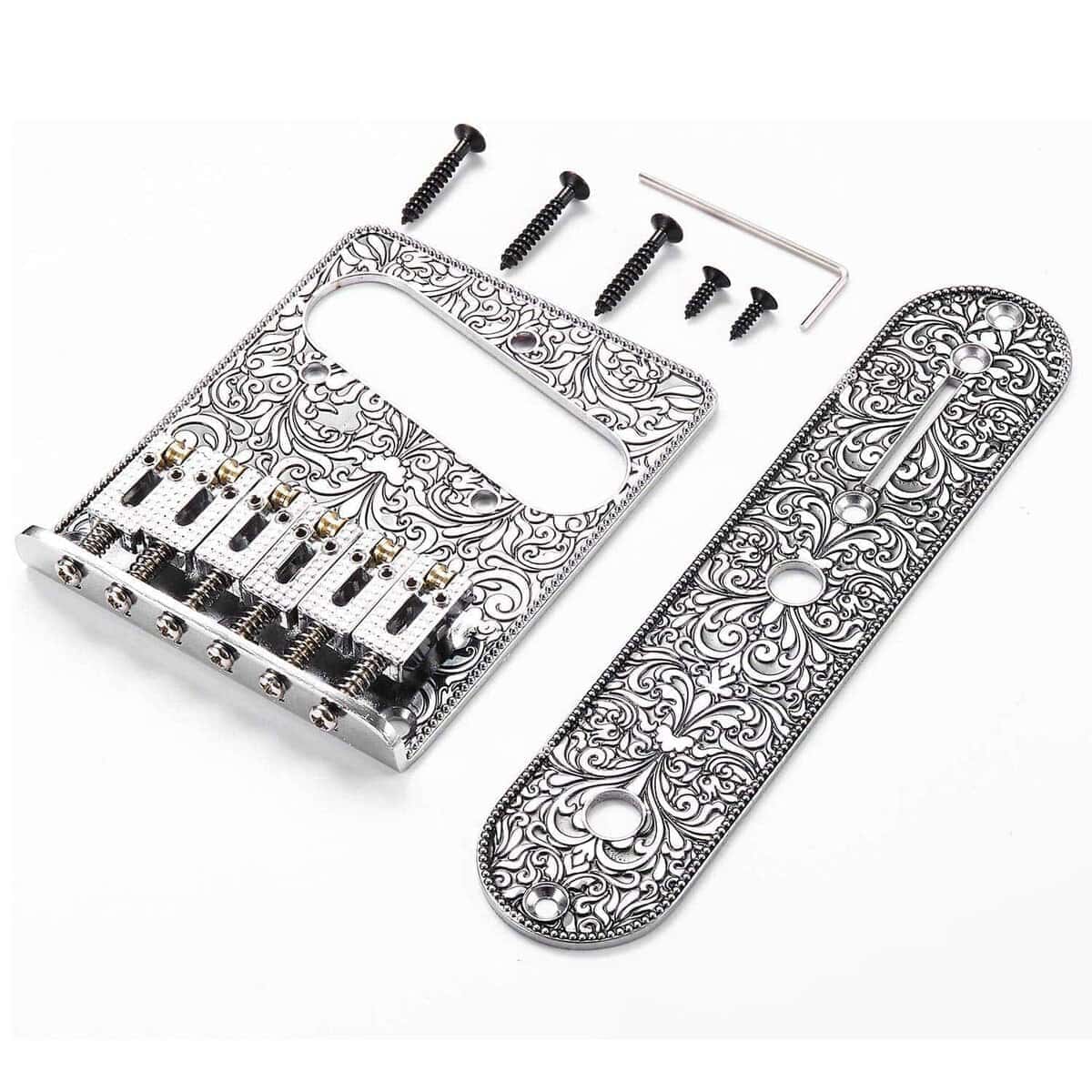 Puente de selleta de 6 cuerdas profesional WANBY con un