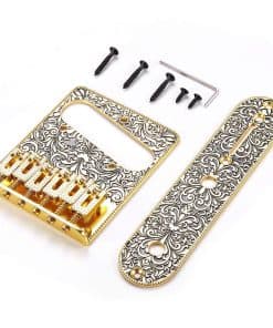 WANBY Puente de selleta de 6 Cuerdas para Guitarra