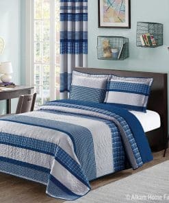 Juego de Colcha para Cama Individual y Funda de Almohada en