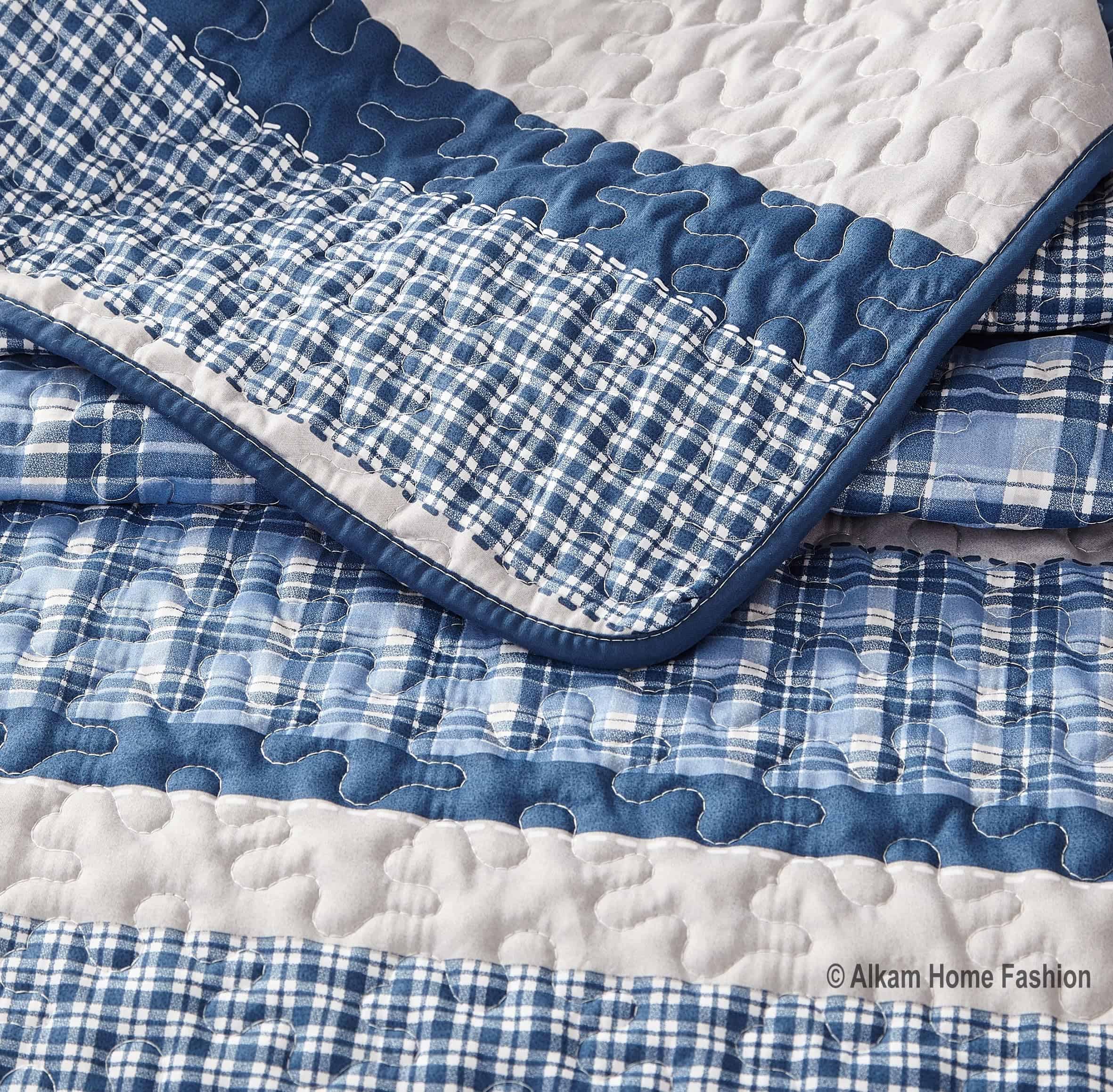 Juego de Colcha para Cama Individual y Funda de Almohada en - Imagen 5