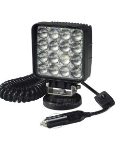 LEMIL 48W 5D Luz de Trabajo LED 12V Luz Magnética de
