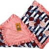 Manta de lujo con estampado floral de Dear Baby Gear -