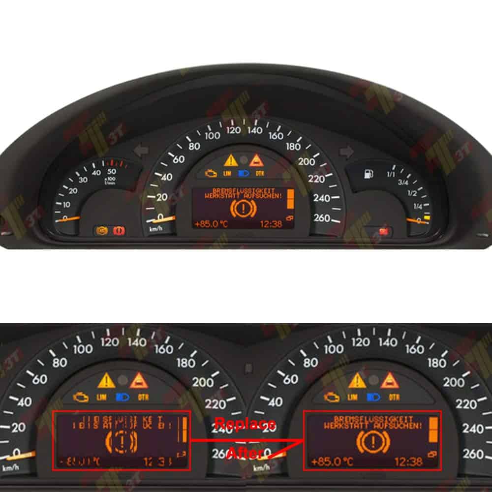 Display para Mercedes-Benz W203 C-Class C160 C180 C200 C230 - Imagen 4