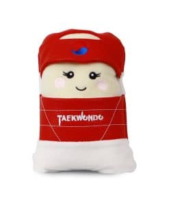 Manta de Taekwondo Inspirada - Transforma en Muñeco de