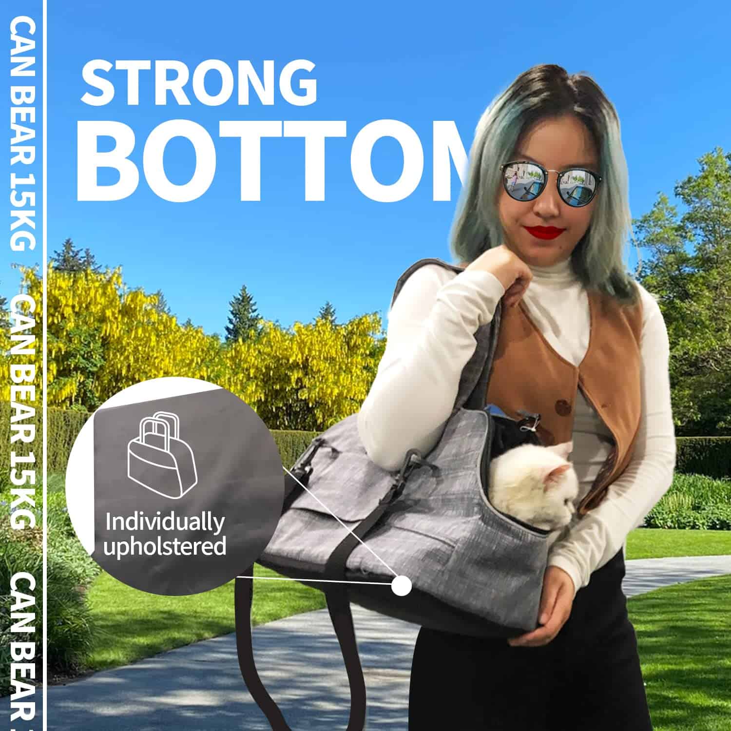 Mochila Transportadora para Perros All For Paws y Gatos - Imagen 5