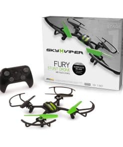 Drone de acrobacias Sky Viper Fury, Negro/Verde