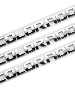 Emblemas de Letras Colorado Aimoll, Juego de 3pcs, 3D