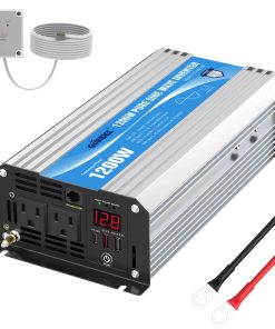 Inversor de Corriente Onda Sinusoidal Pura 1200 Vatios 12V