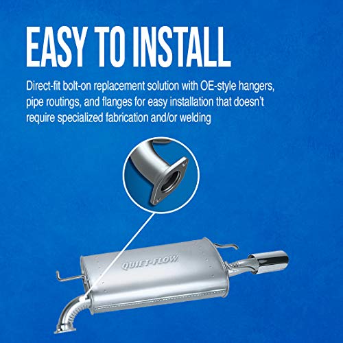 Silenciador de escape Walker Quiet-Flow de acero inoxidable - Imagen 6