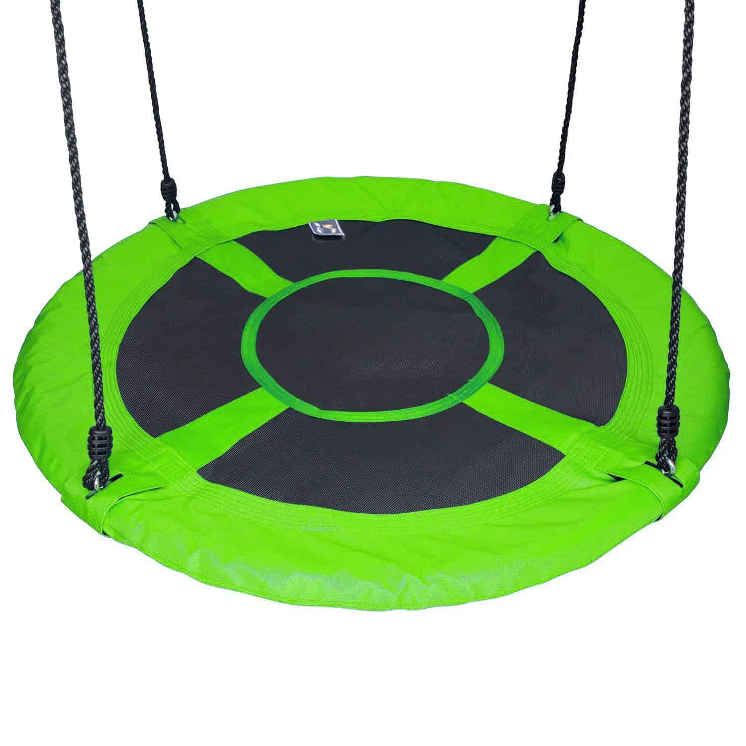 Columpio de Nido Gigante de Disco con Cuerda de Red