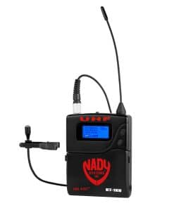 Transmisor de bolsillo Nady BT-1KU LT inalámbrico para