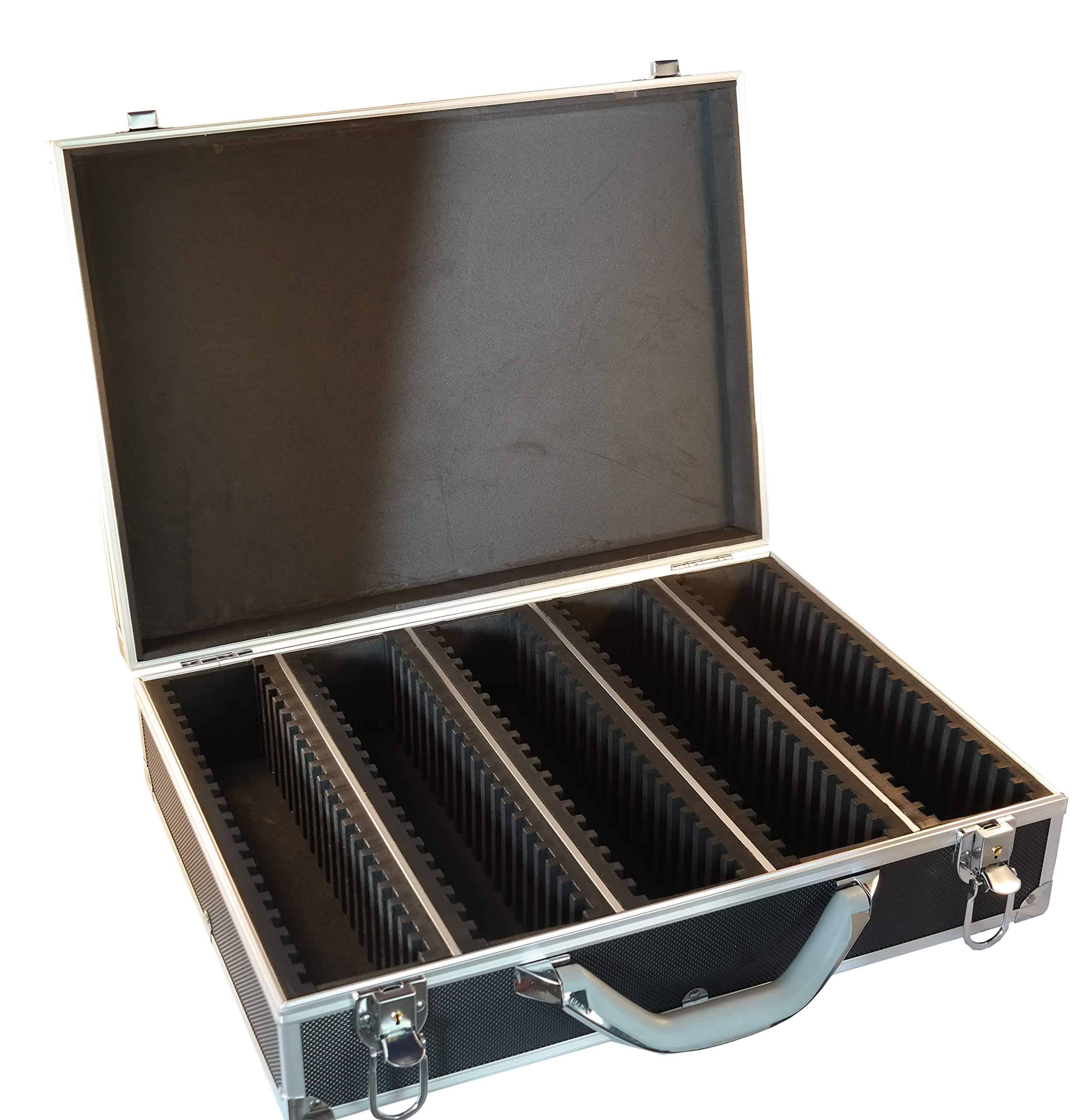 Caja de aluminio negra Ursae Minoris Elite para 100