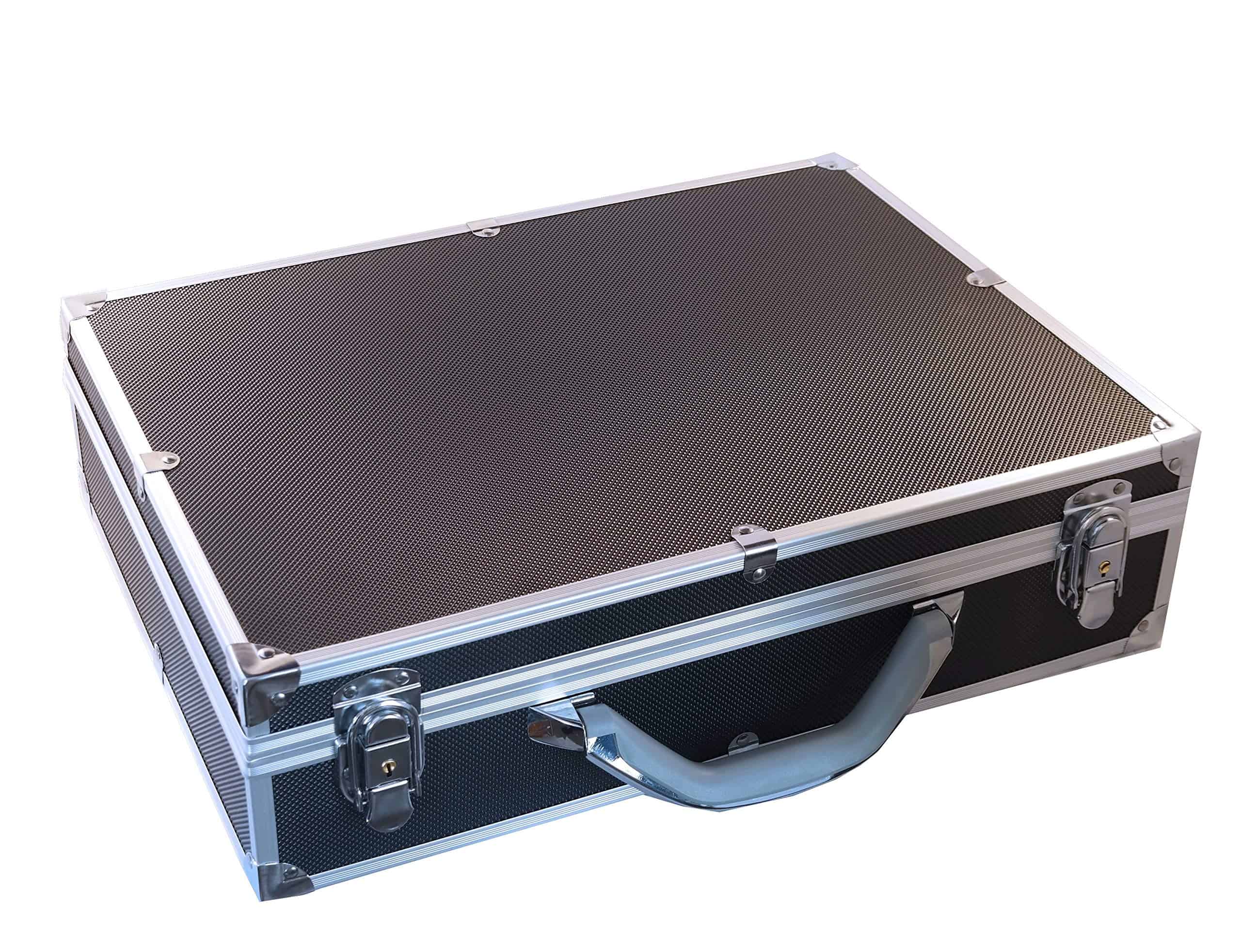 Caja de aluminio negra Ursae Minoris Elite para 100 - Imagen 3