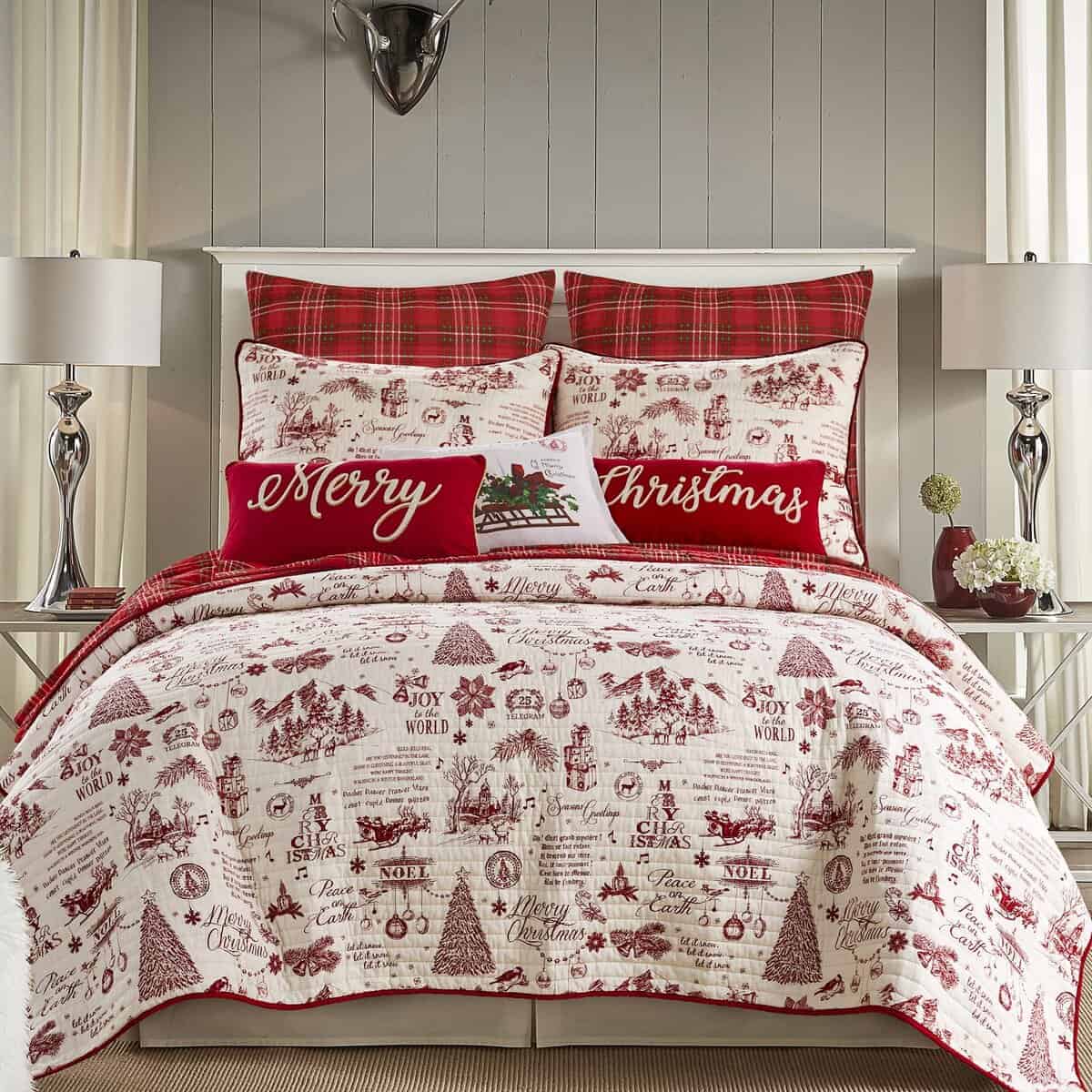 Set de Colcha Levtex Home - Yuletide - Colcha para