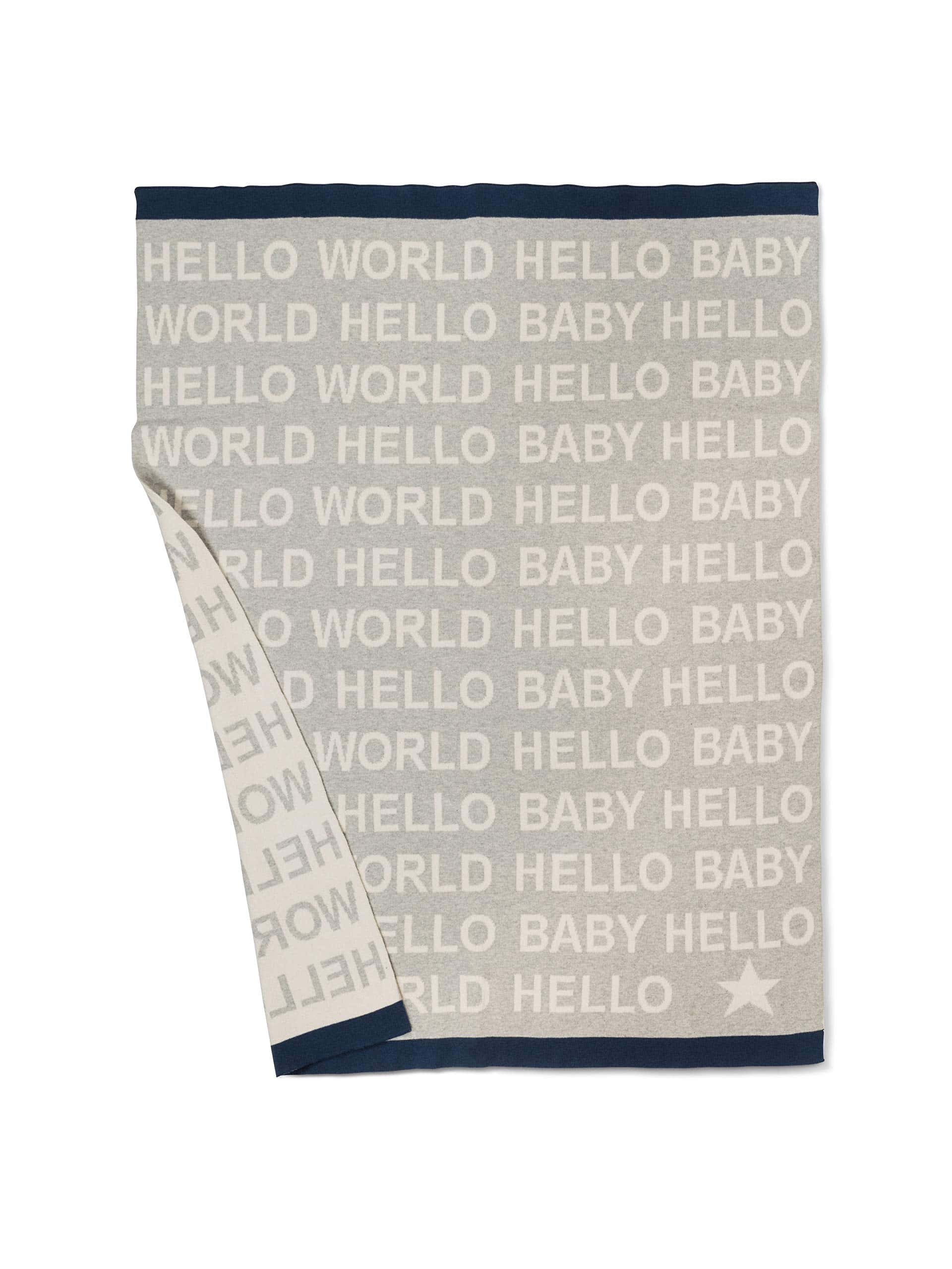 Manta para Bebé Abbott Collection 91-SNUGGLE-07 Hello Baby