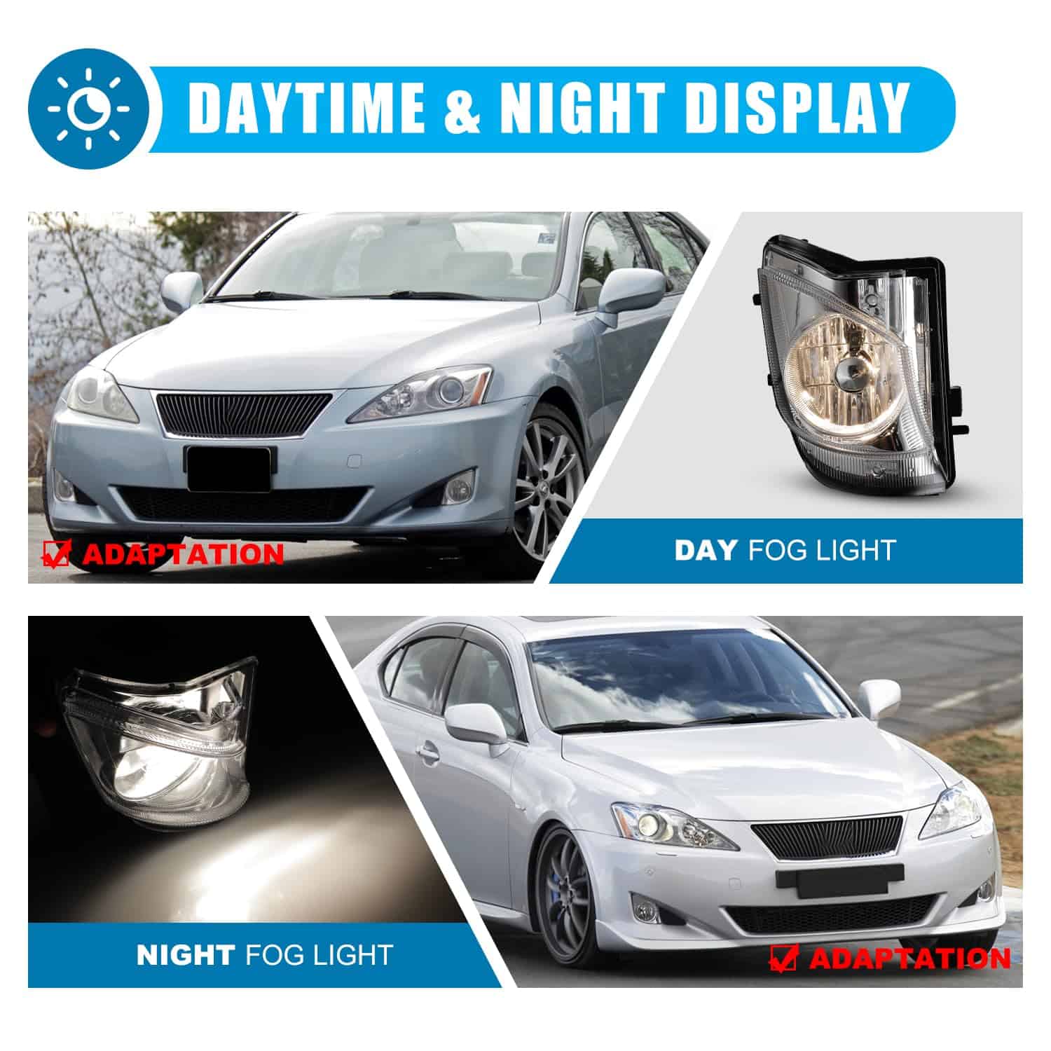 Conjunto de Luces de Niebla CPW Compatible con [2006 2007 - Imagen 8