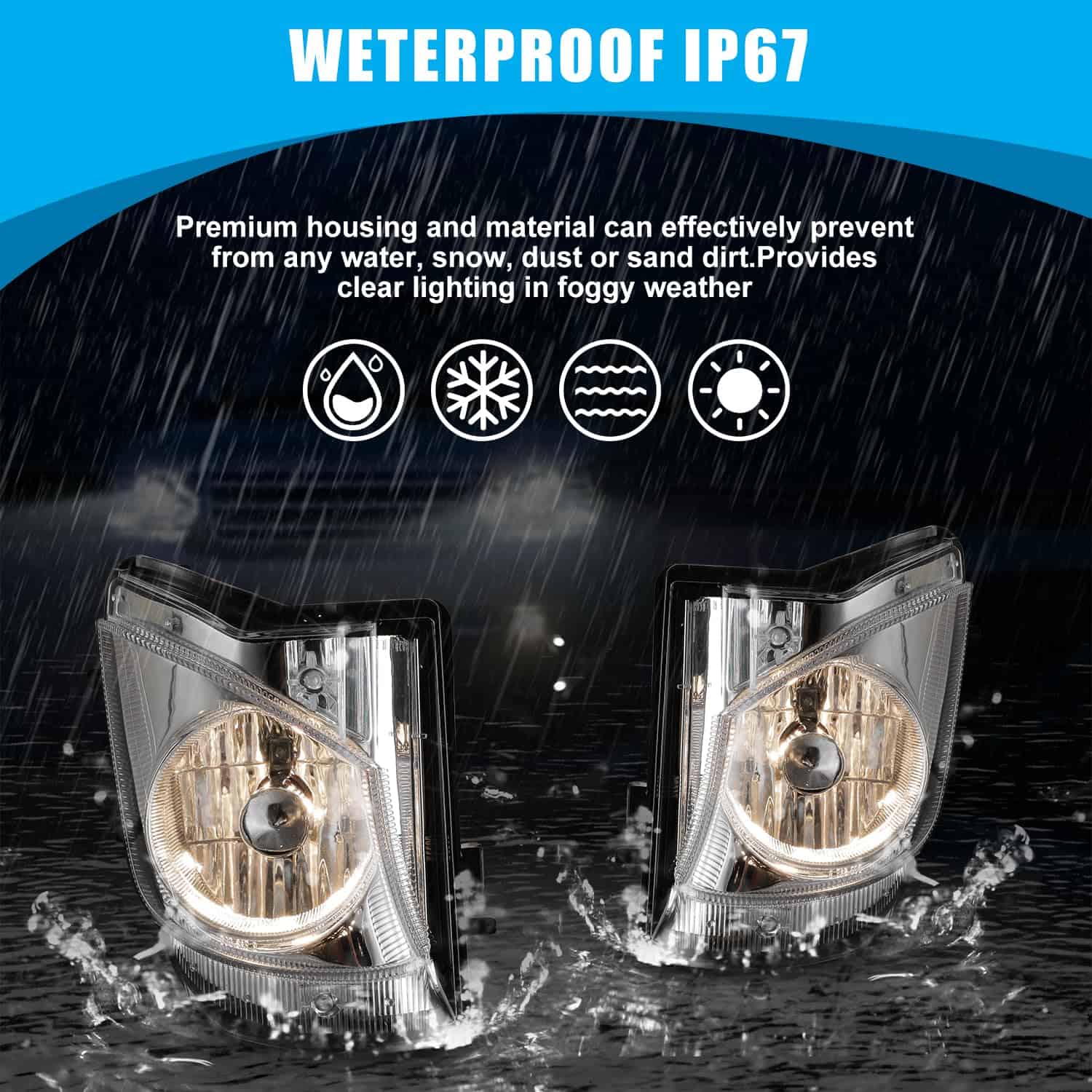 Conjunto de Luces de Niebla CPW Compatible con [2006 2007 - Imagen 3