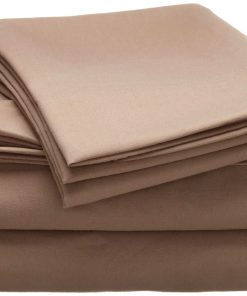 Juego de sábanas de tela pesada Rinku Linen tamaño King