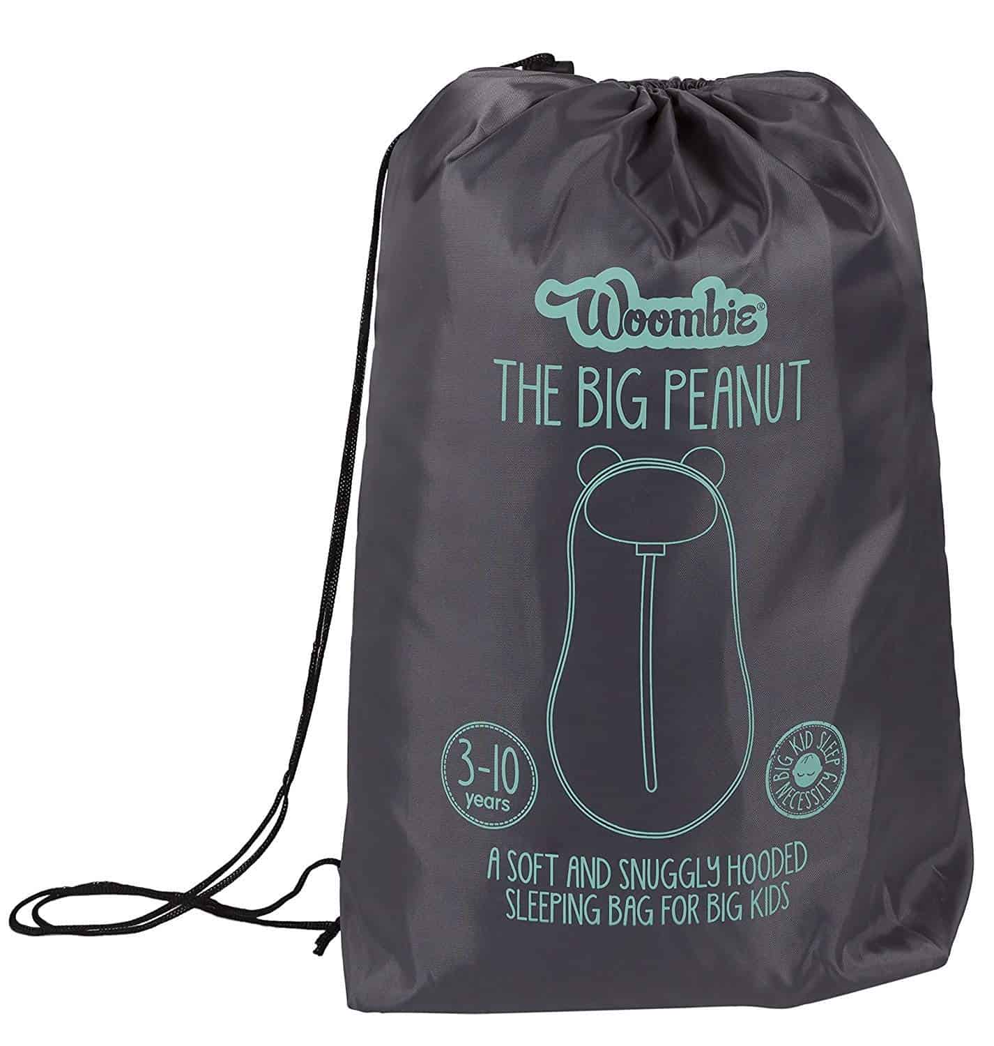 Bolsa de dormir con capucha Woombie Big Peanut forrada con - Imagen 3