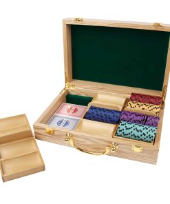 GSE Games & Sports Expert Maletín de fichas de póker de