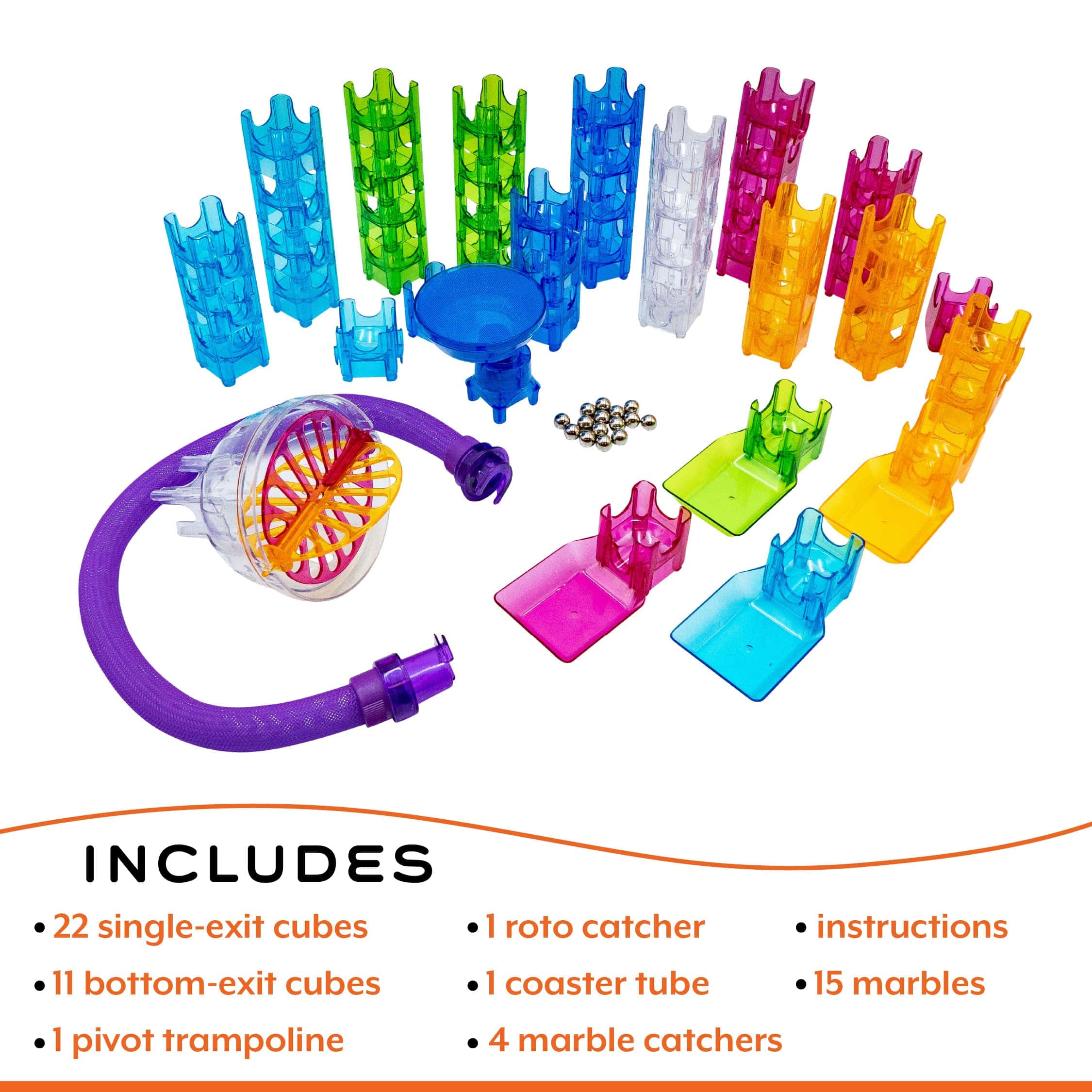 Juego de Acción MindWare Q-BA-Maze Stunt Set - La Siguiente - Imagen 4