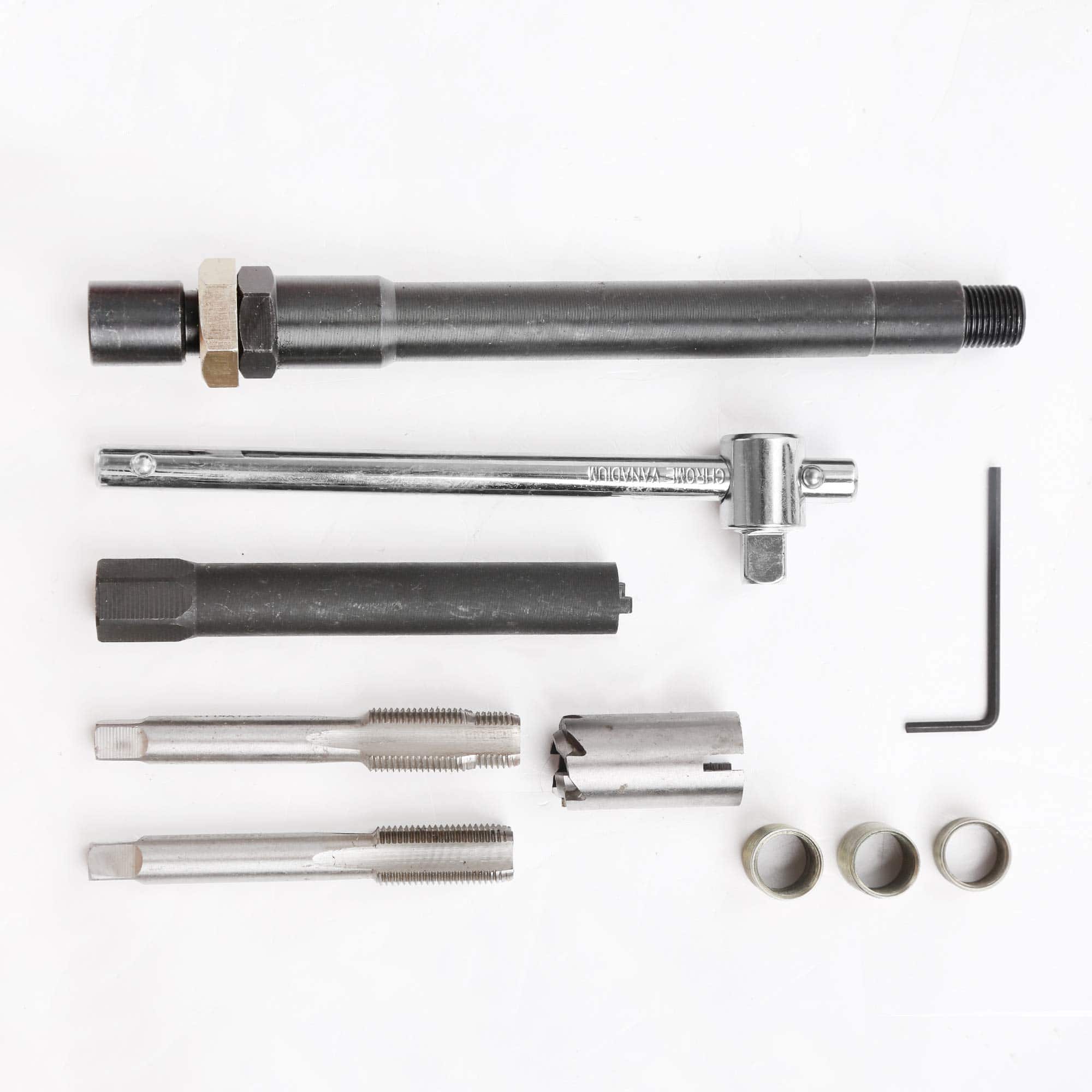 Kit de Reparación de Rosca de Bujía WINTOOLS de 26 piezas - Imagen 5