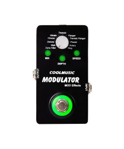Pedal de Efectos Multi Modulador COOLMUSIC A-ME01 con 11