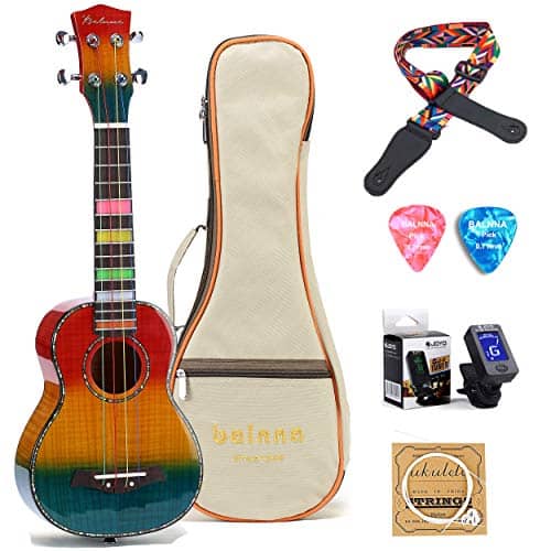 Ukulele Soprano Balnna (21 pulgadas) Guitarra Hawaiana