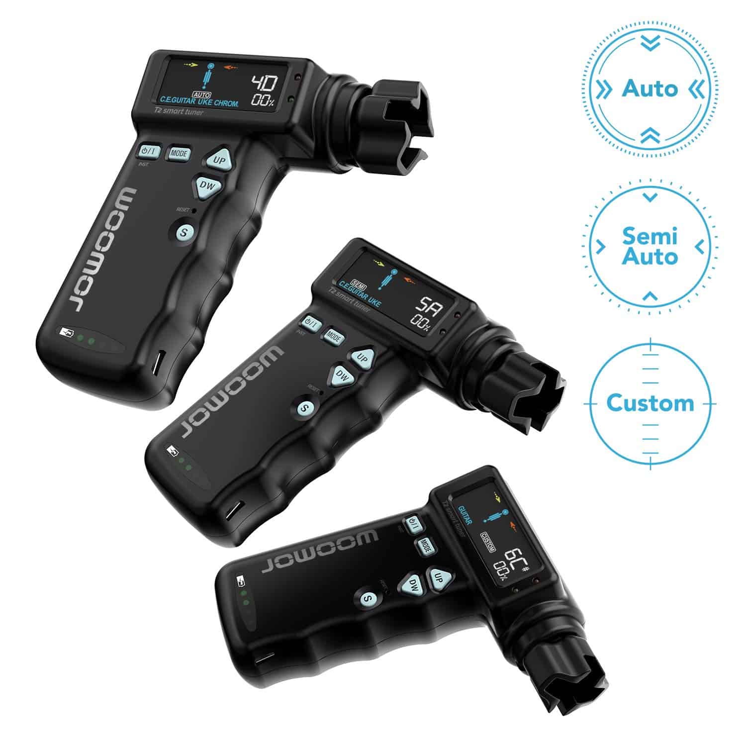Afinador Automático Inteligente JOWOOM T2 para Guitarra y - Imagen 6