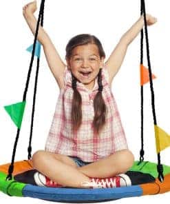 Sorbus 24" Columpio de Árbol con Plato para Niños -