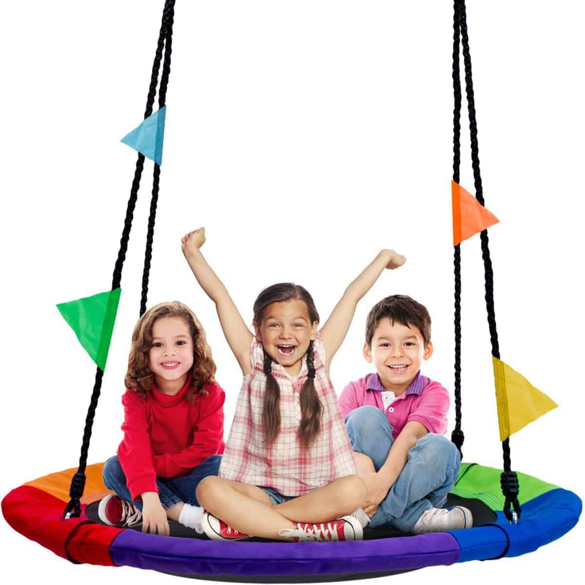 Columpio Saucer Sorbus de 40" para Niños - 220 lbs -