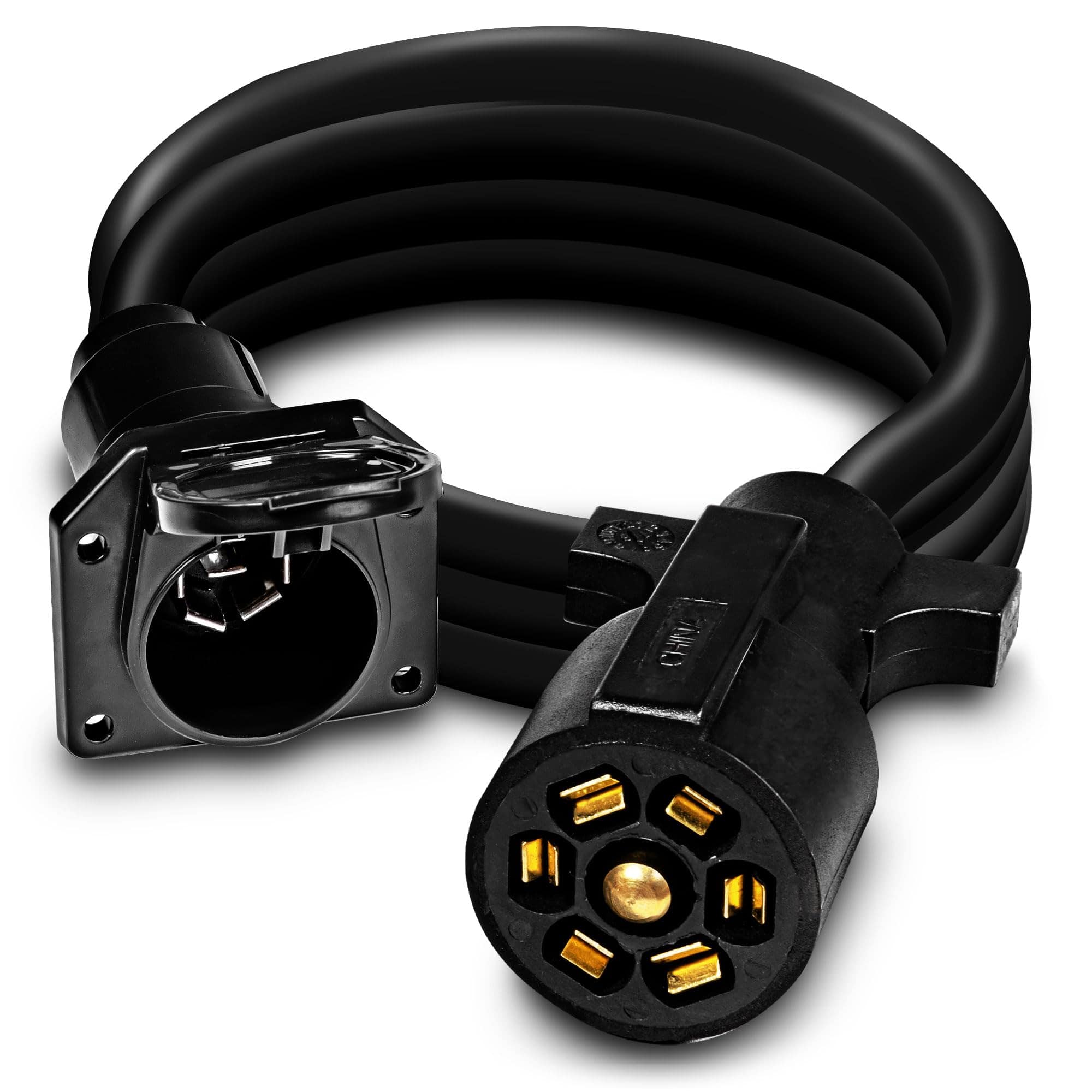 Cable de Extensión de Cordón de Remolque de 12 pies y 7