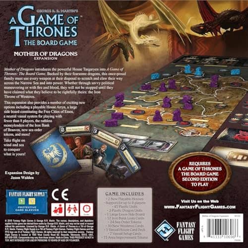 Expansión del Juego de Mesa de Game of Thrones Madre de - Imagen 8
