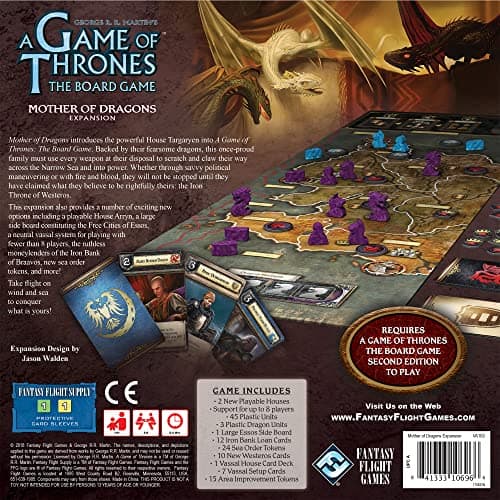 Expansión del Juego de Mesa de Game of Thrones Madre de - Imagen 3