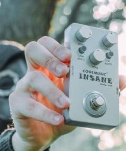 Pedal de Distorsión para Guitarra y Bajo Insane Distortion