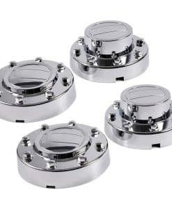 Tapas para centro de rueda CHEDA de 4 piezas cromo