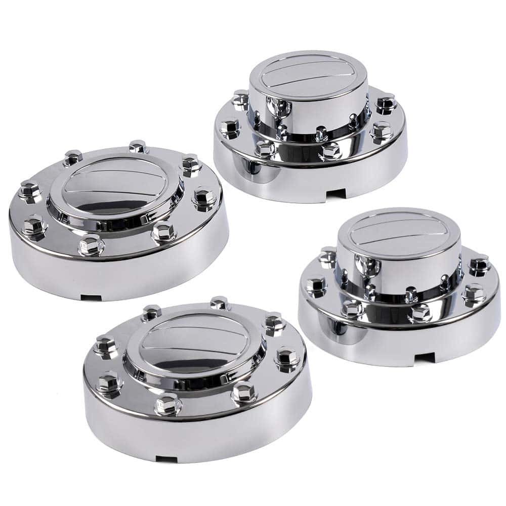 Tapas para centro de rueda CHEDA de 4 piezas cromo