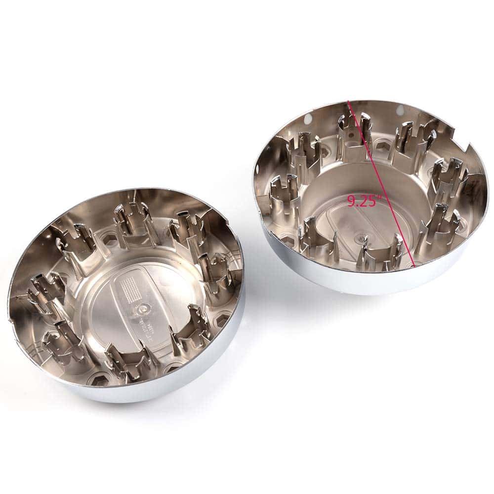 Tapas para centro de rueda CHEDA de 4 piezas cromo - Imagen 4