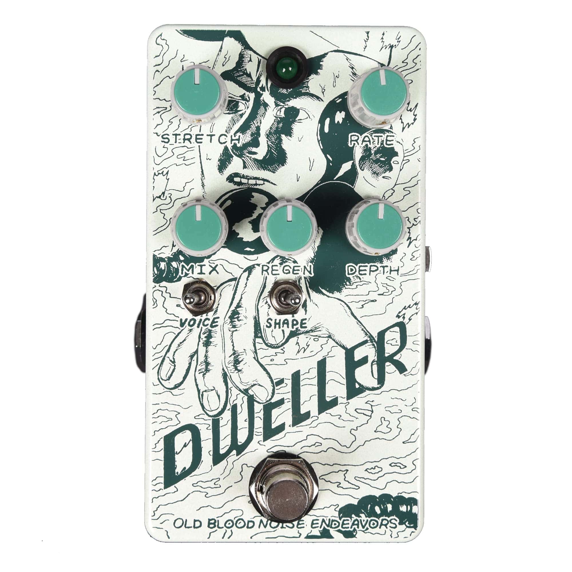 Old Blood Noise Endeavors Dweller Fase Repetidor Pedal de