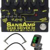 Tech 21 SansAmp Bass Driver DI V2 Bundle con 2 cables de