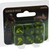 Guillotine Games Zombicide: Pack de dados verdes -