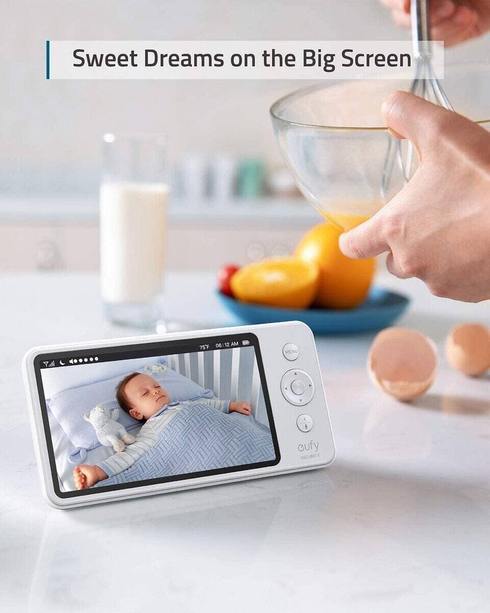 Monitor de Bebé de Video eufy Security Spaceview E110 con - Imagen 3