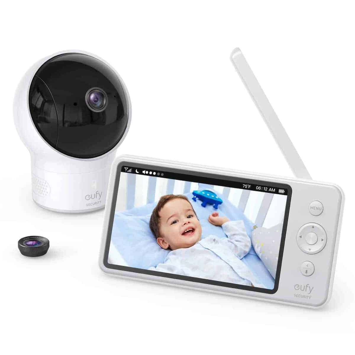 Monitor de Bebé de Video eufy Security Spaceview E110 con
