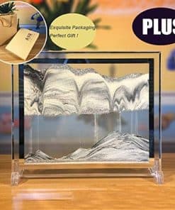 Cuadro de Arte en Movimiento de Arena Profunda del Mar