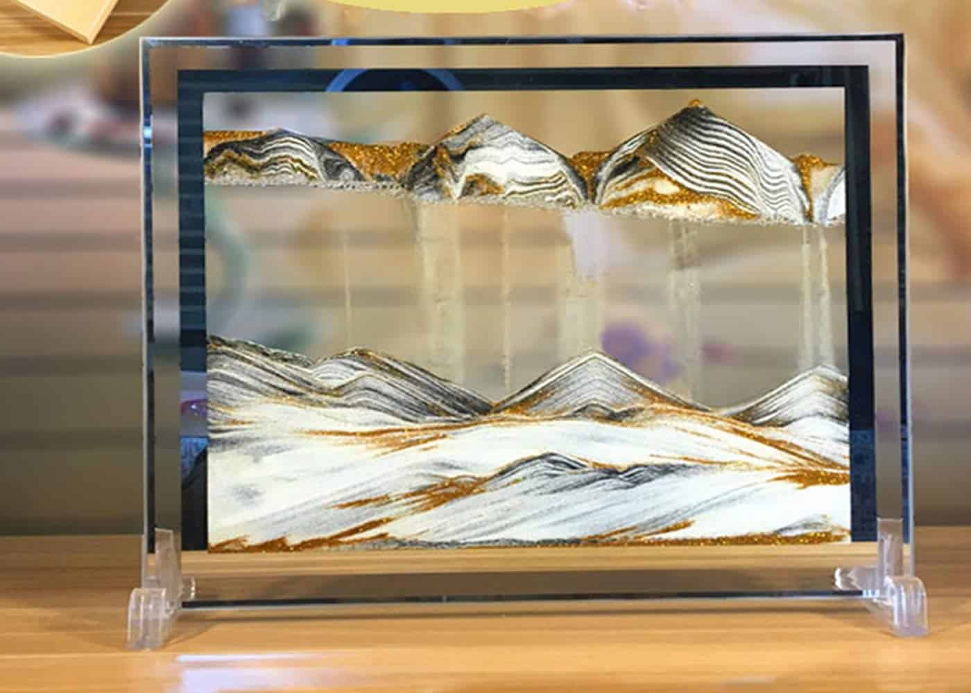 Cuadro de Arte de Arena en Movimiento Laenshi Deep Sea